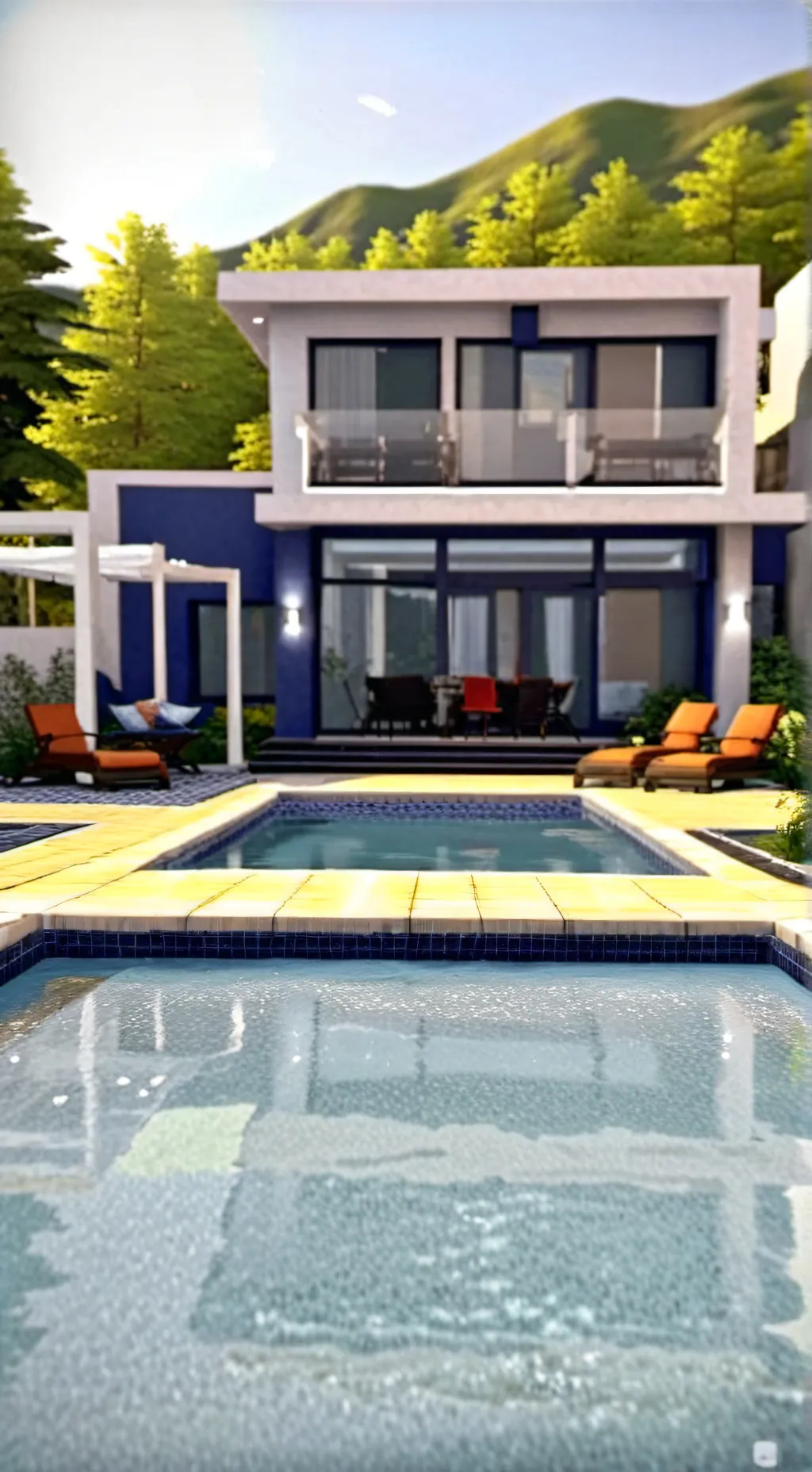 ai character: Gtag pool background