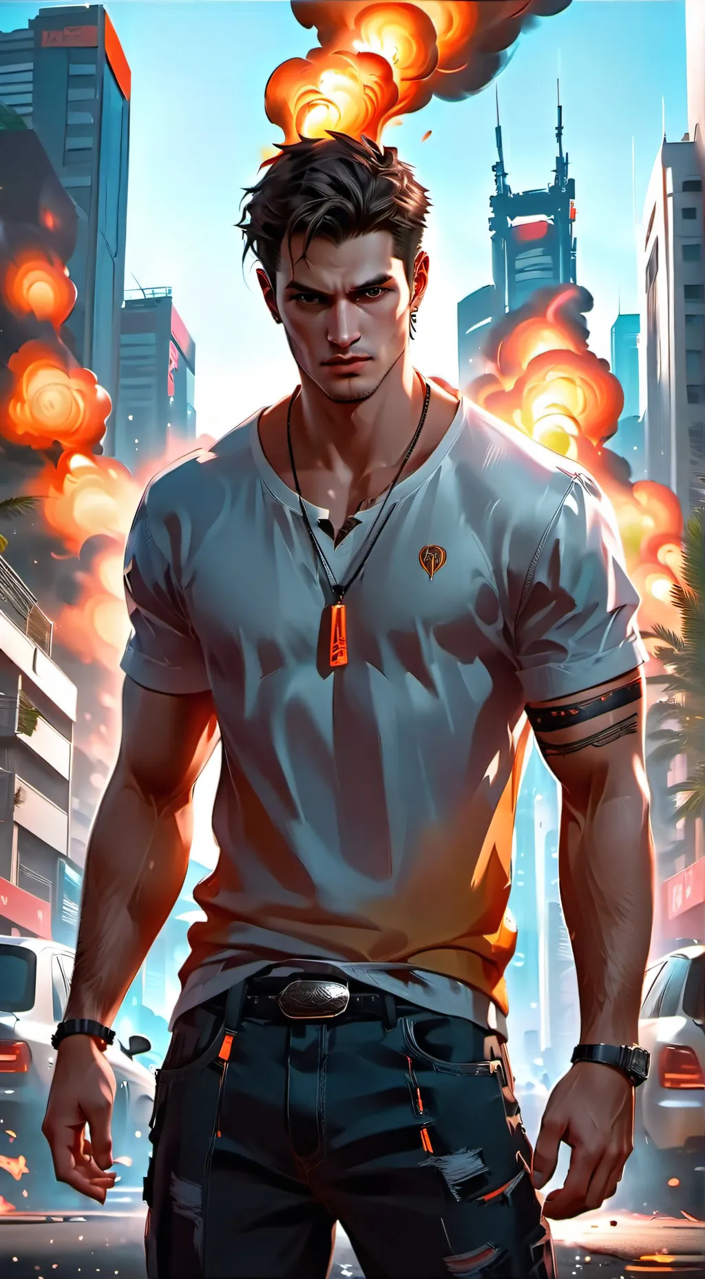 ai character: Arlo background