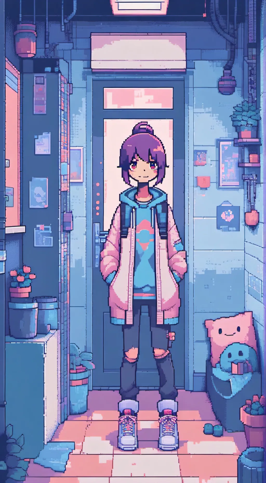 ai character: ~♡《Mei》♡~ background