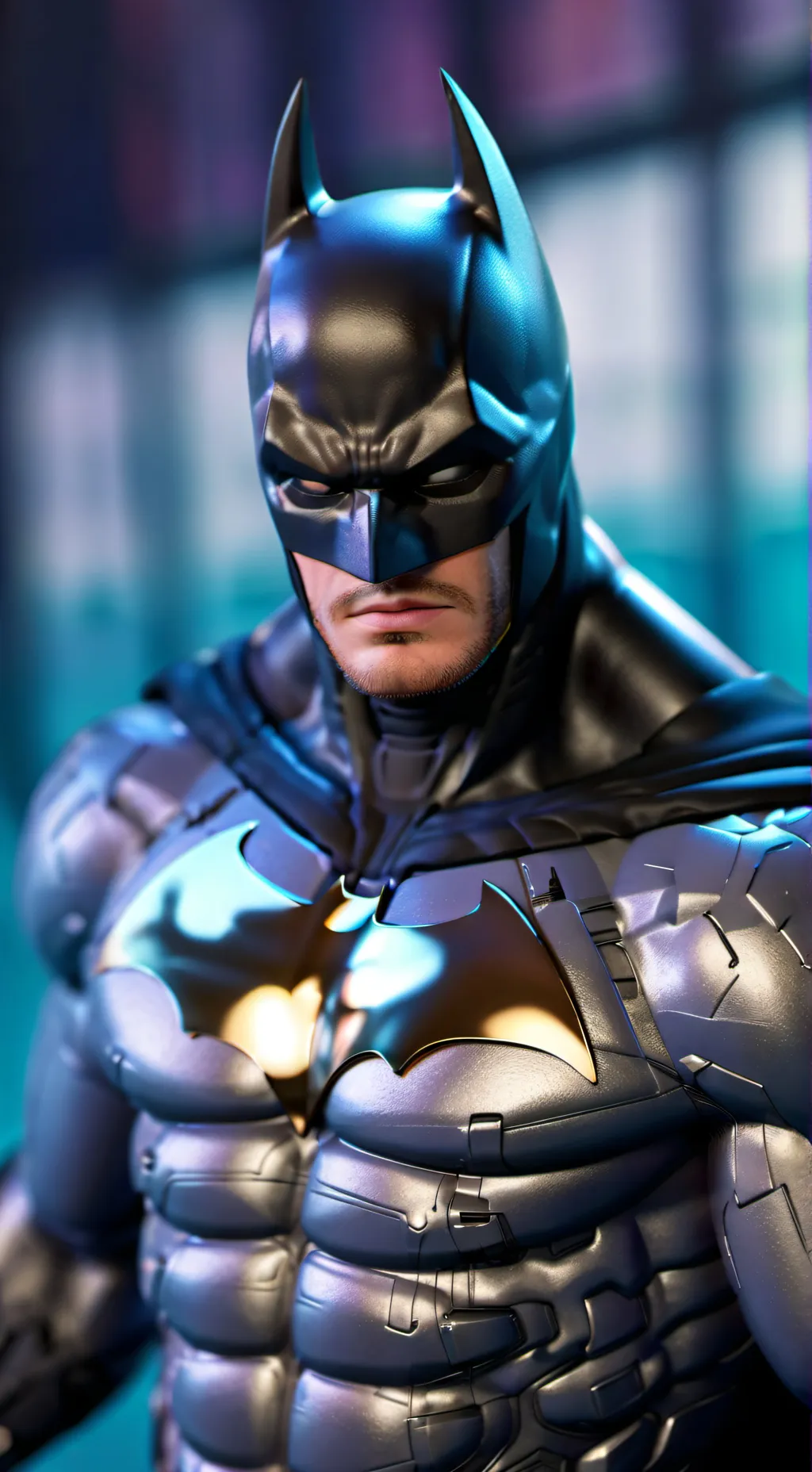 ai character: batman  background