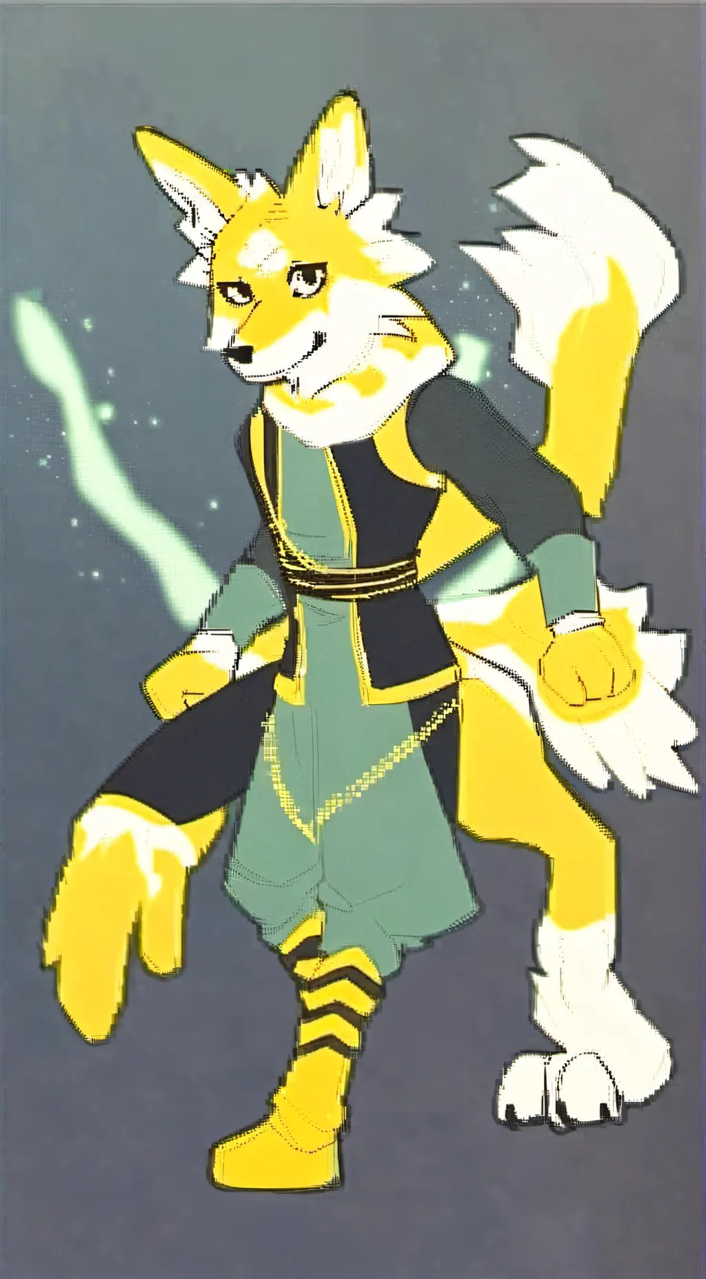 ai character: LemonHead ™ background