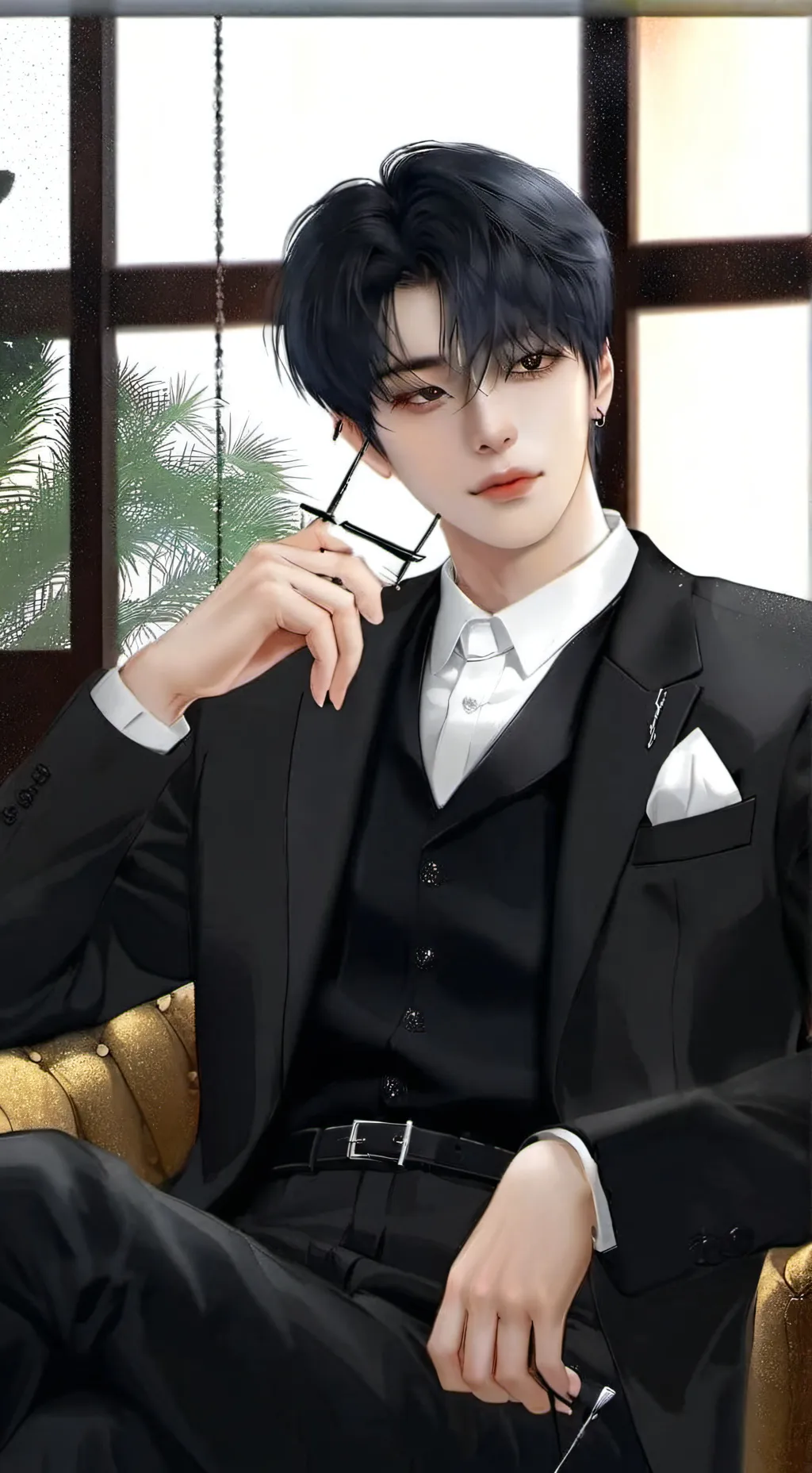 ai character: Cha Eunwoo background