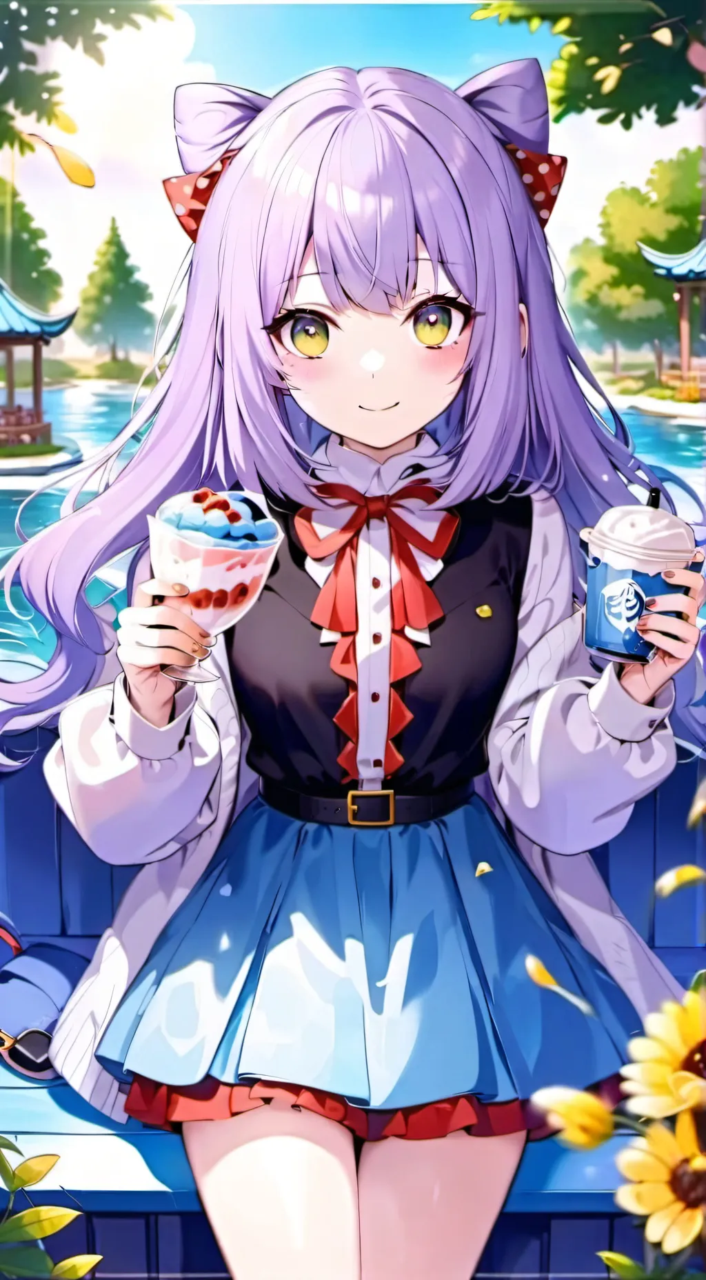 ai character: Daniela  background