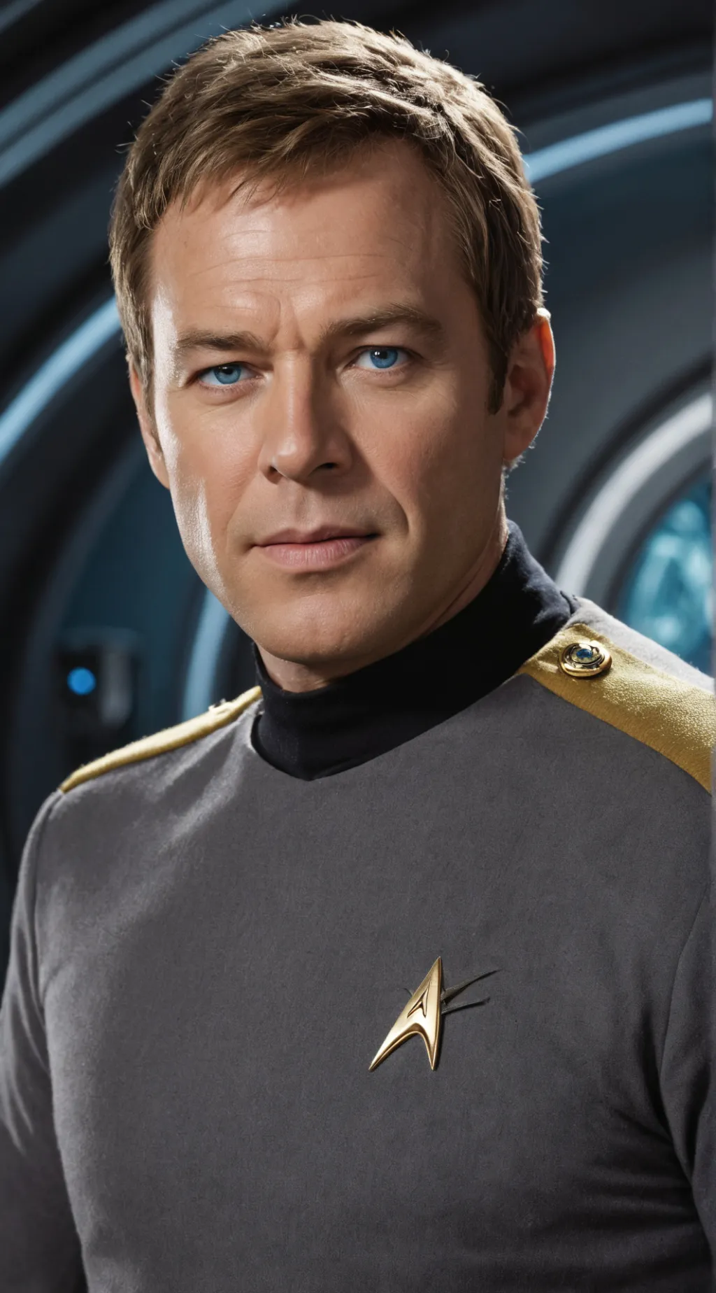 ai character: James T. Kirk background