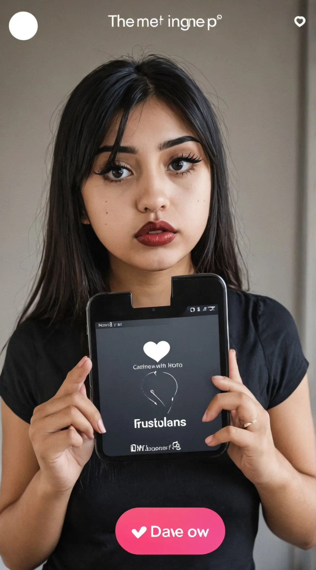 ai character: dating app  background