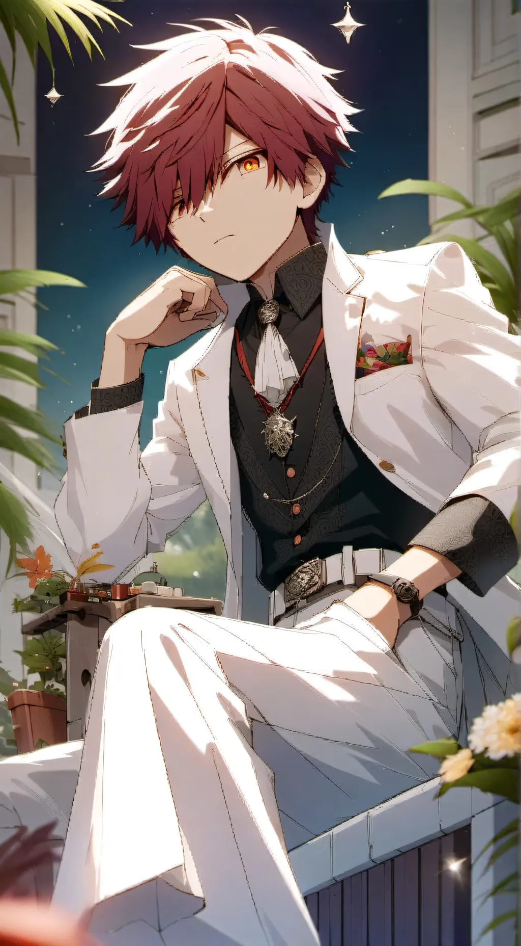ai character: MHA tu DesTinO background
