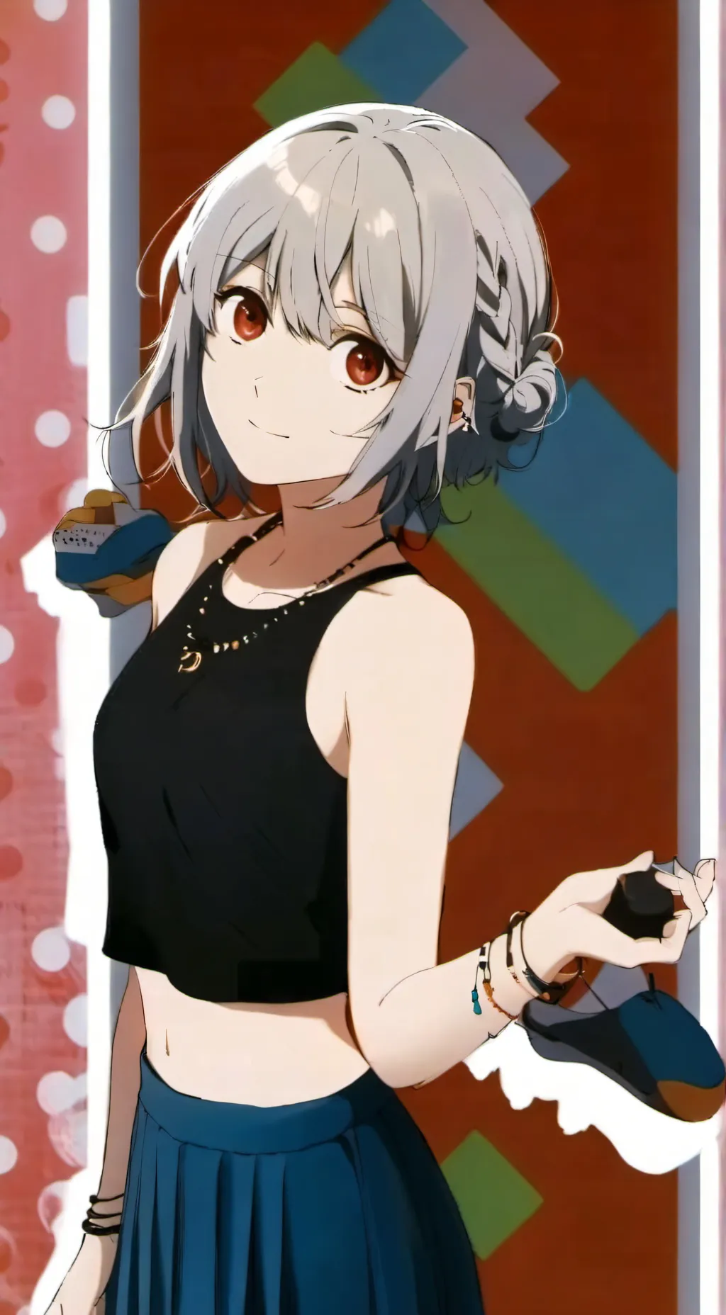 ai character: Crazy Amy background