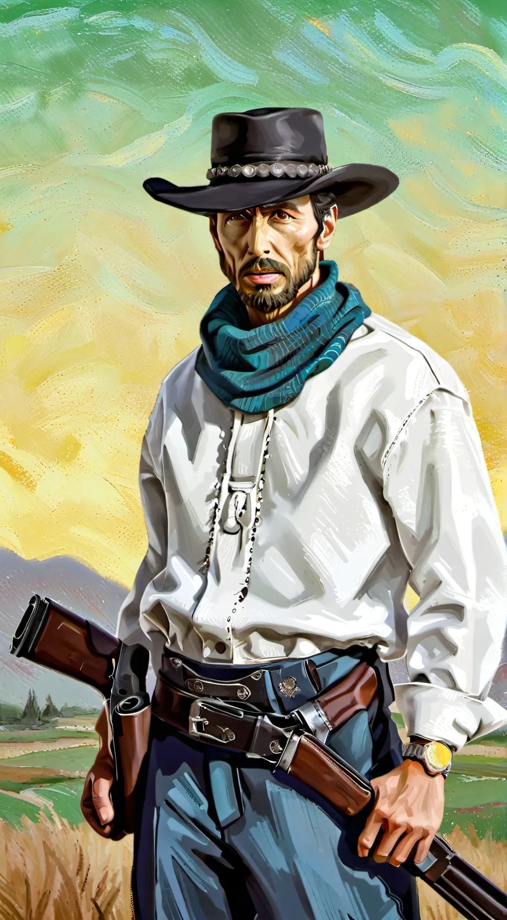 ai character: Frank Callaway background