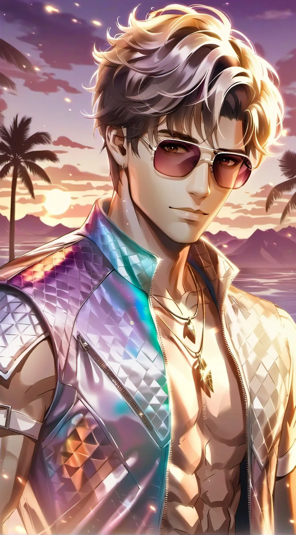 ai character: Justin Lamber background