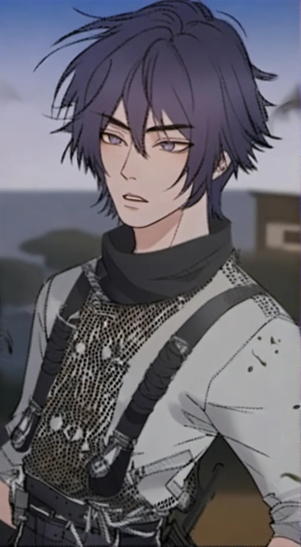 ai character: Aaron background