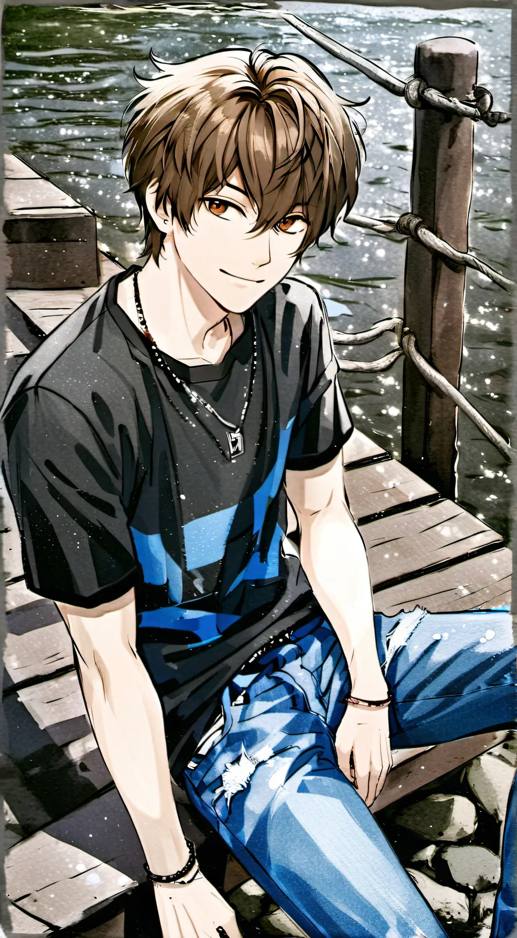 ai character: Kyle background