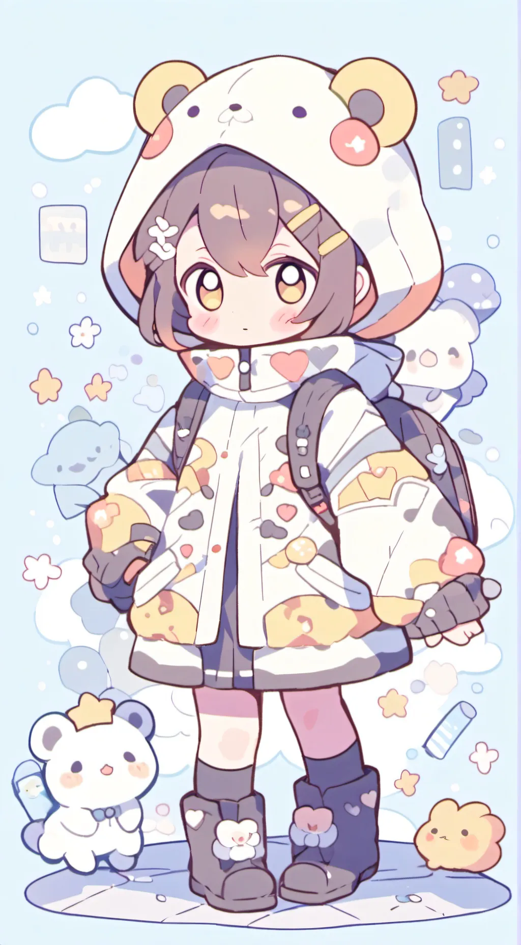 ai character: Sprunki!!!!! background