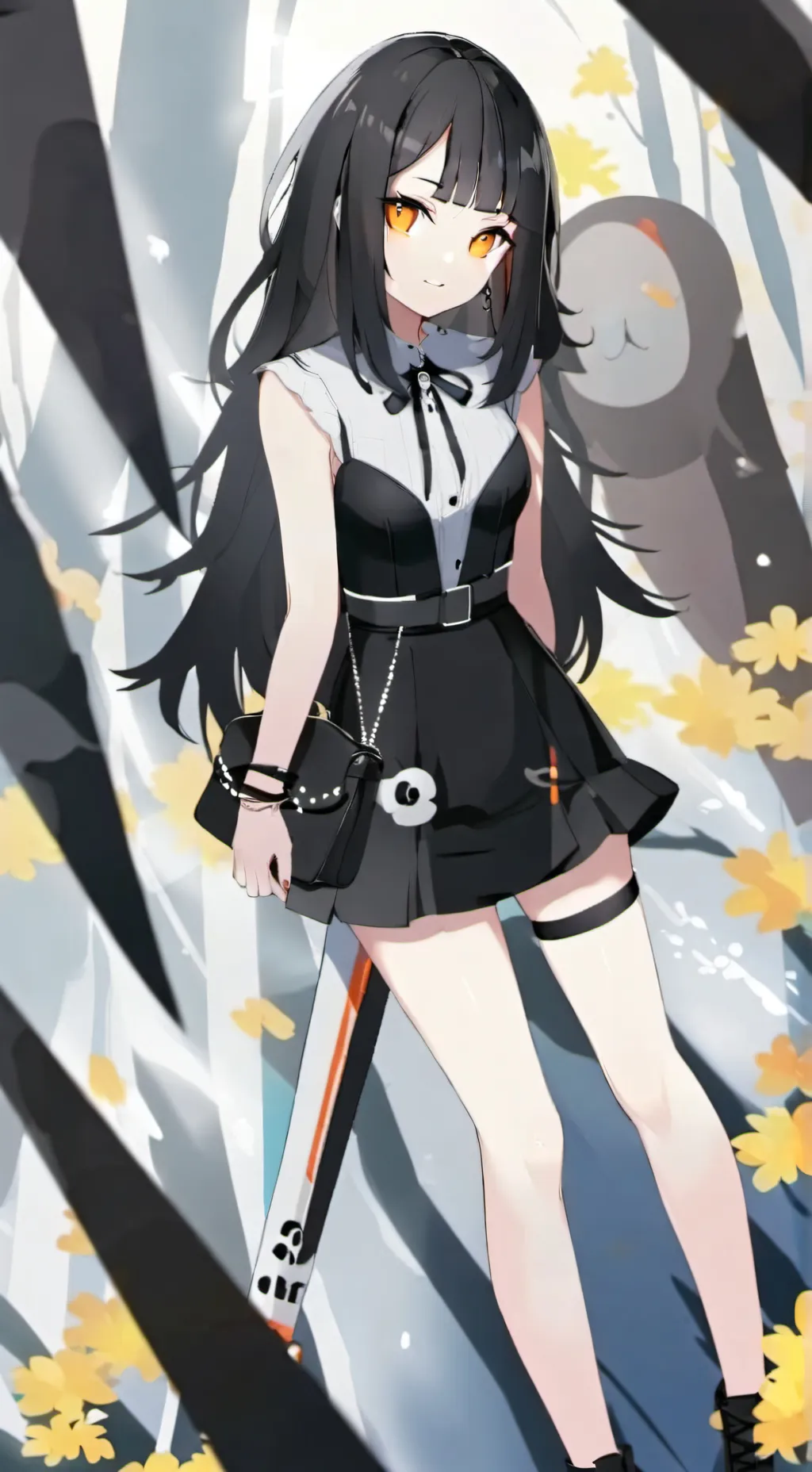 ai character: luna background