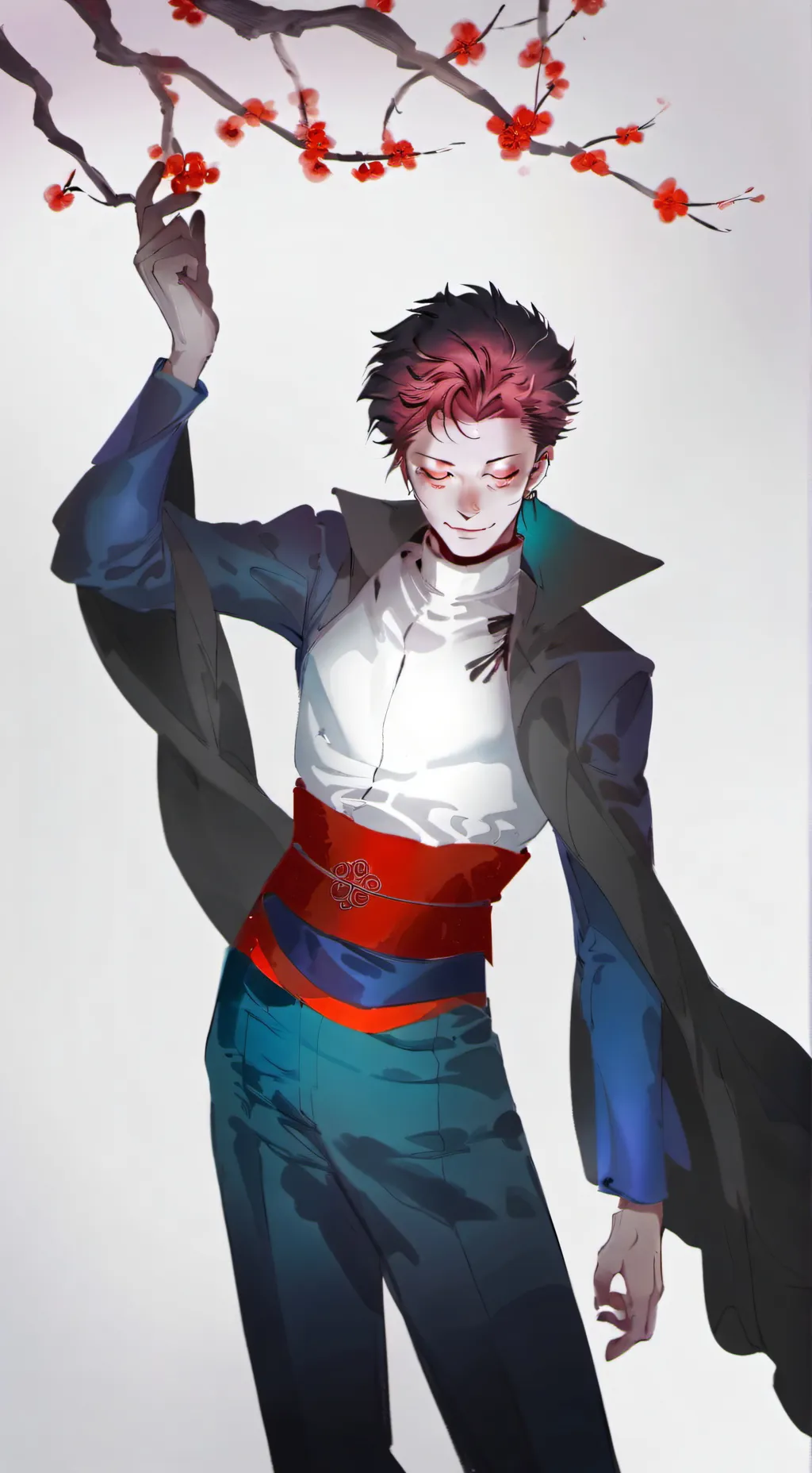ai character: Jjk roadtrip background