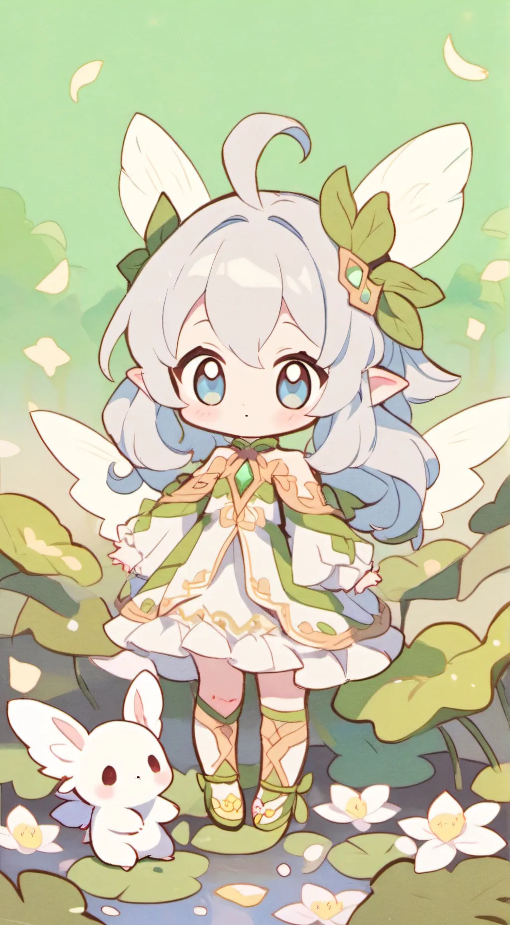 ai character: Fairy adoption  background