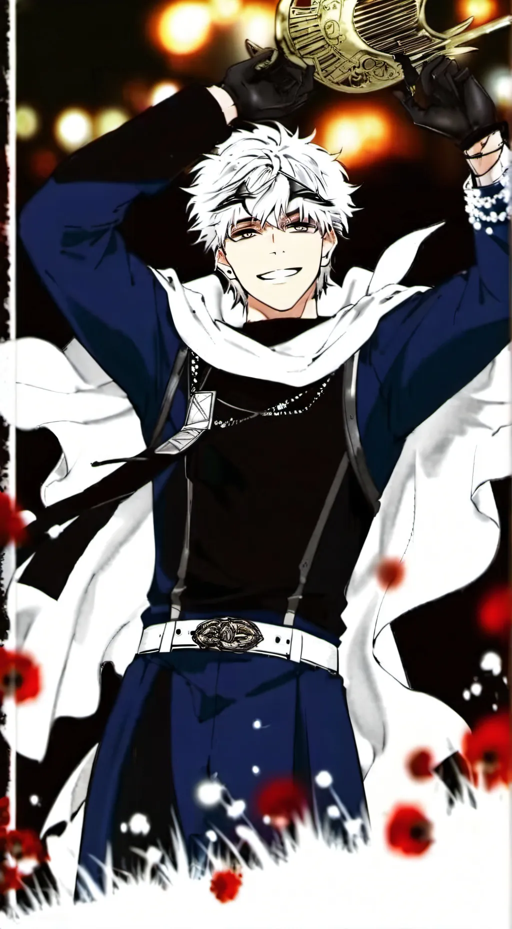 ai character: indark  background