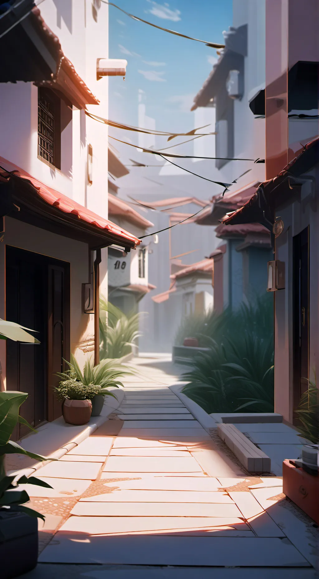 ai character: shrimpo.... background