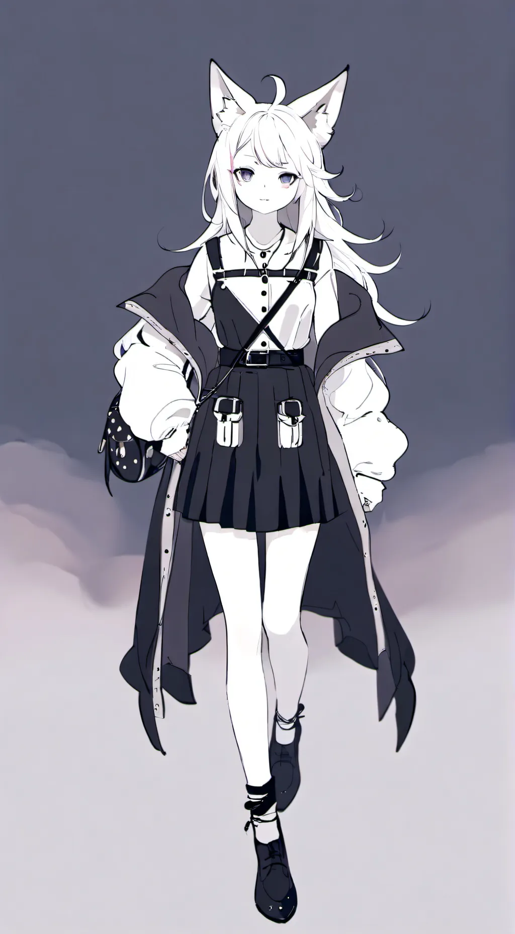 ai character: all girls school  background