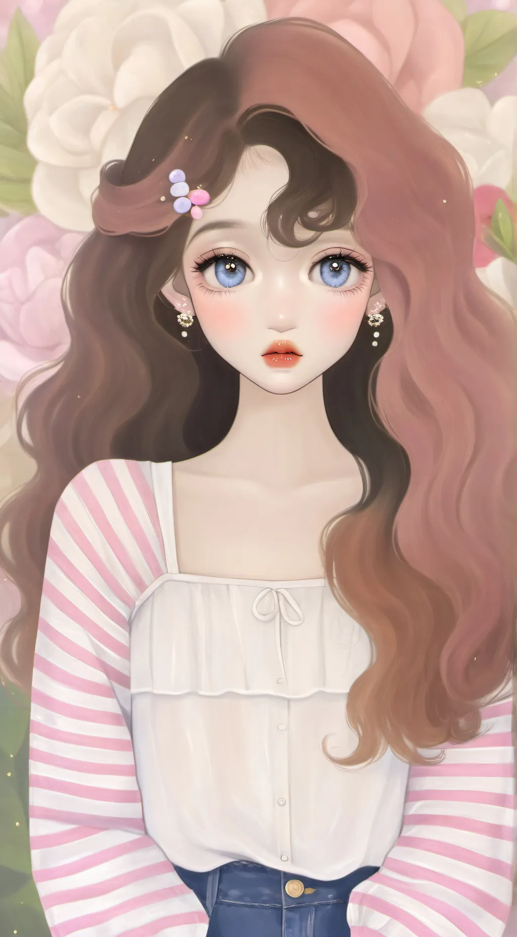 ai character: FUKOUNA GIRL dw background
