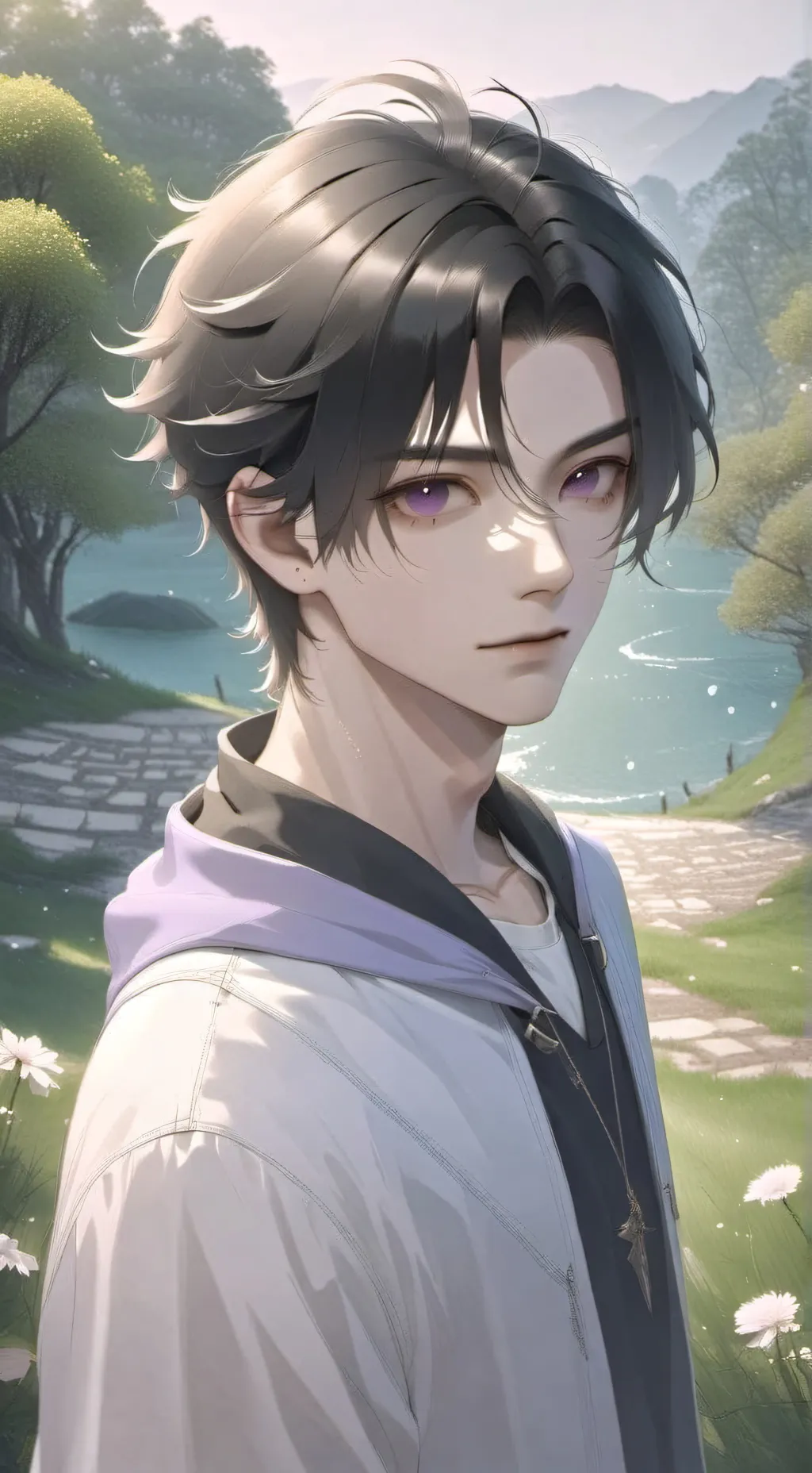 ai character: Дэйки background