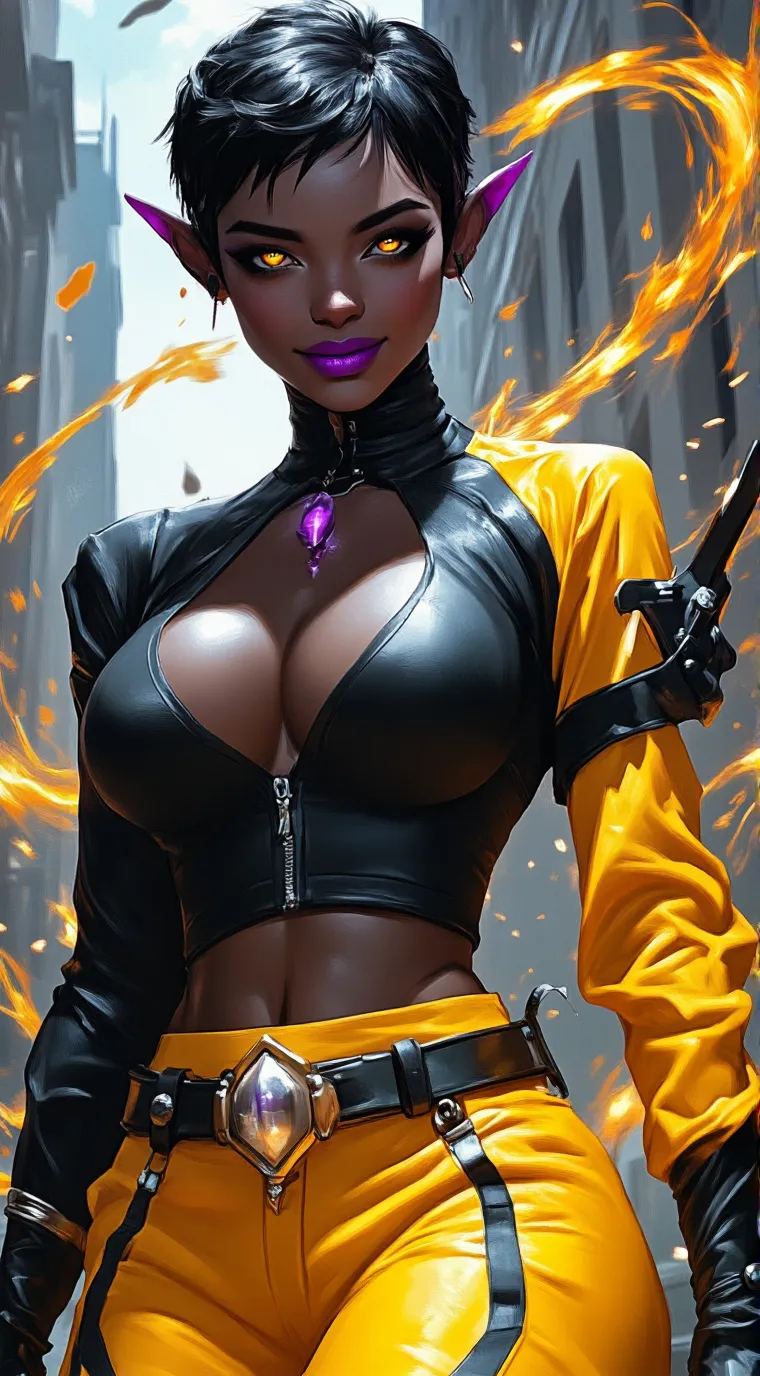 ai character: Solara background
