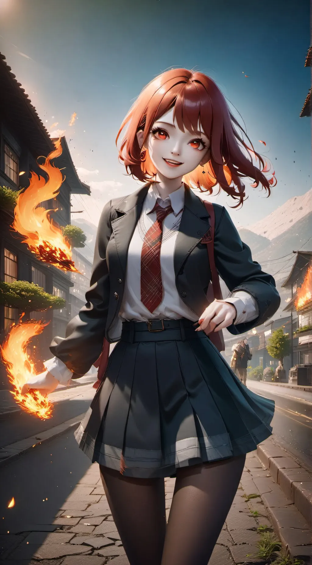 ai character: sara background