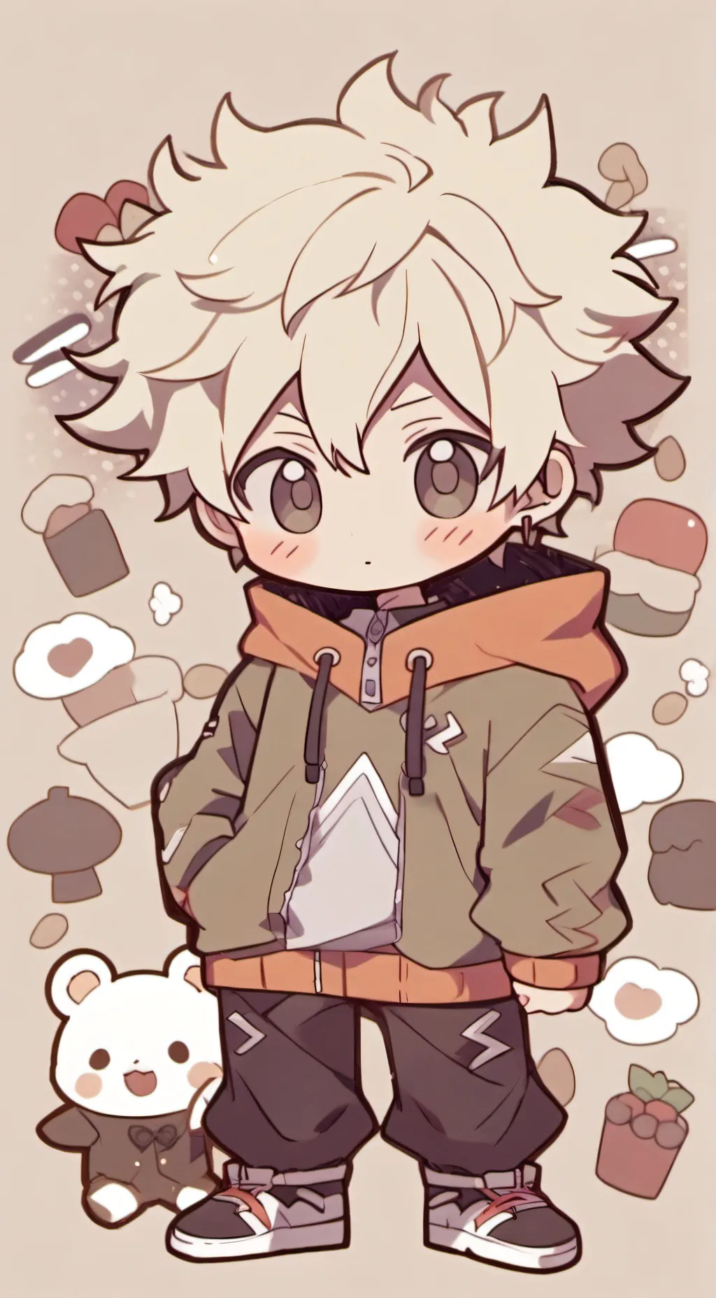 ai character: bakugo roomate background