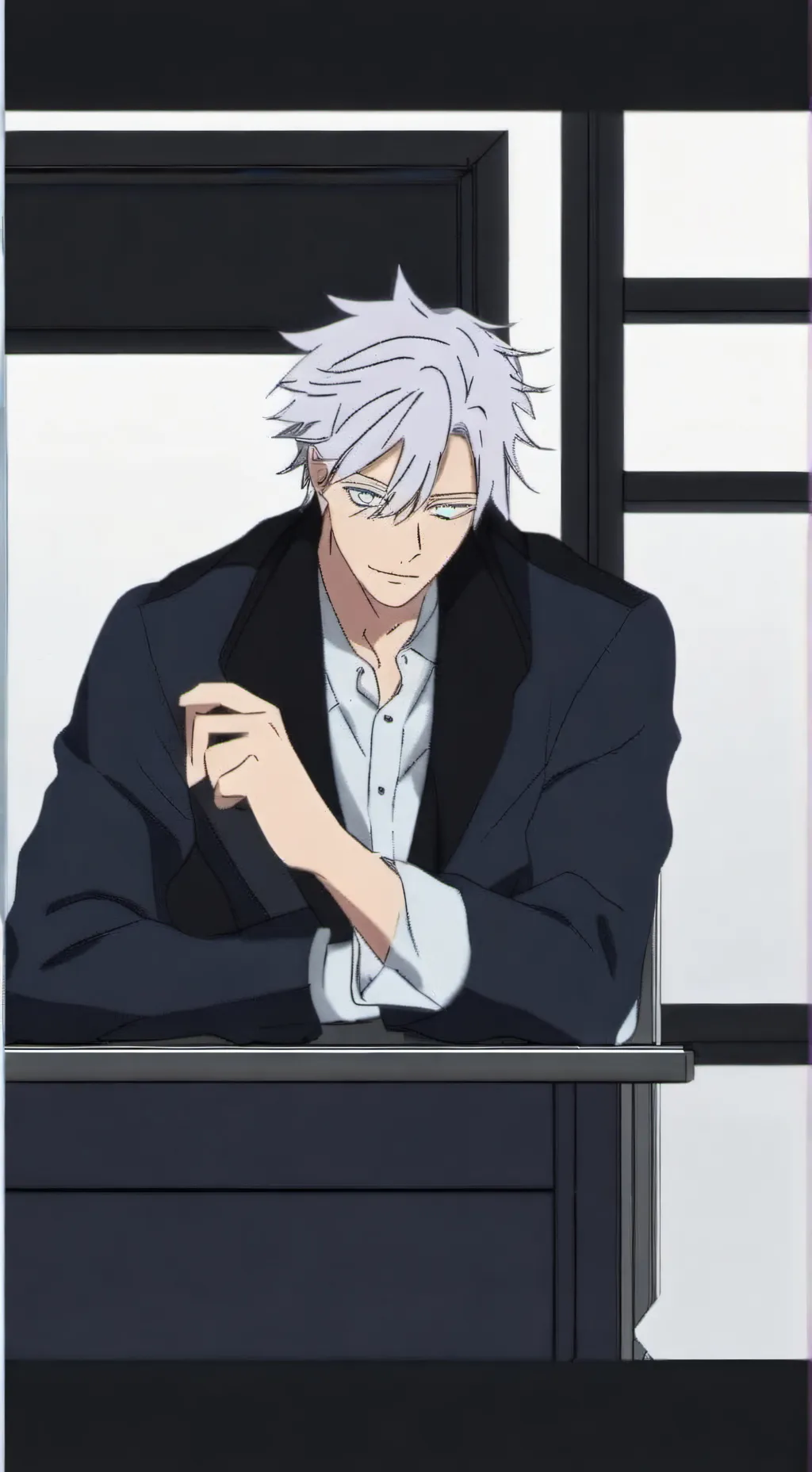 ai character: loll gojo is here! background