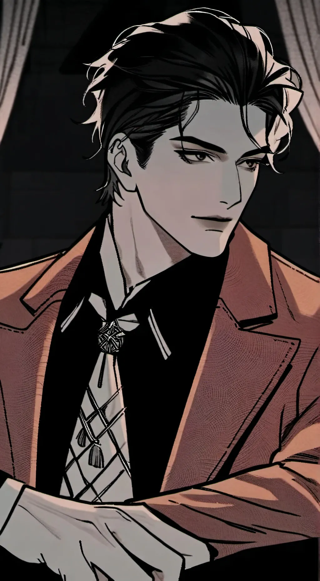 ai character: Edward  background