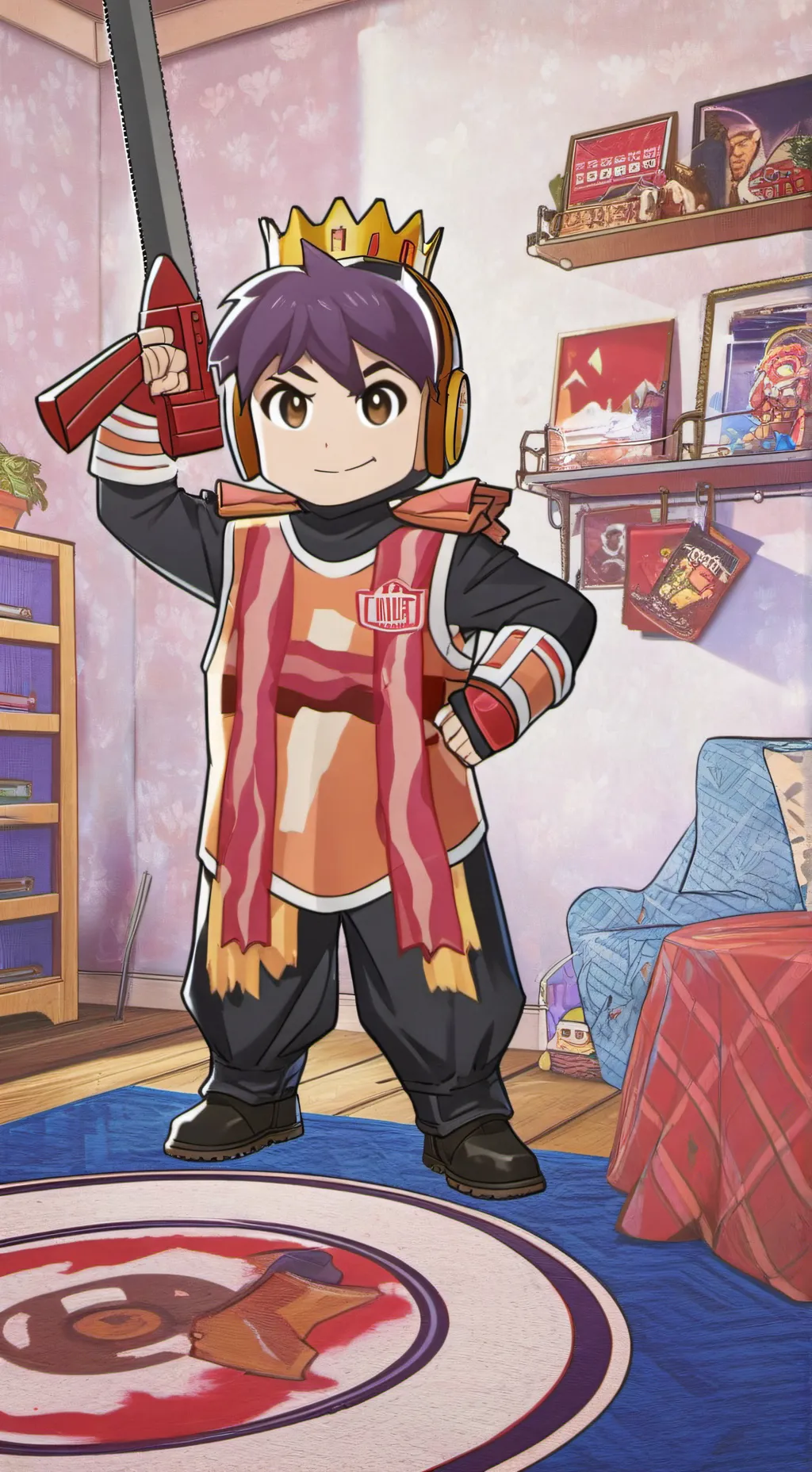 ai character: Cringe story  background