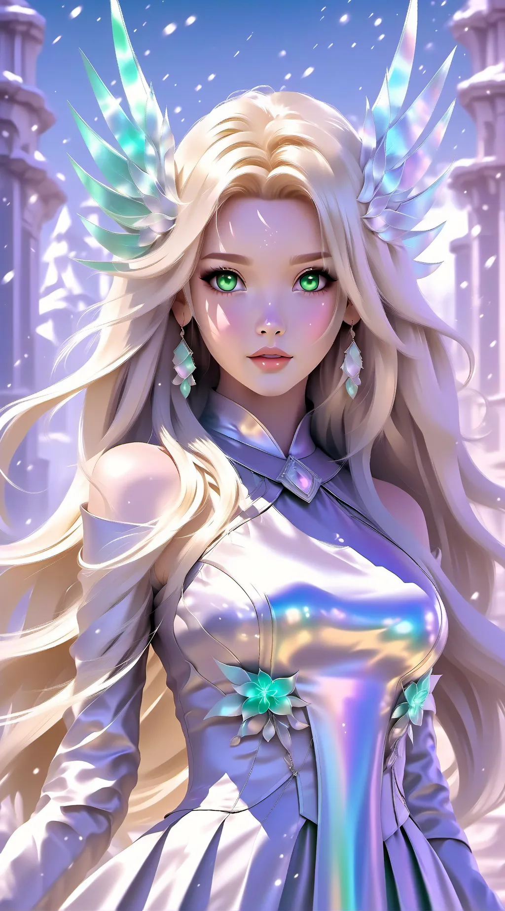 ai character: Luna background