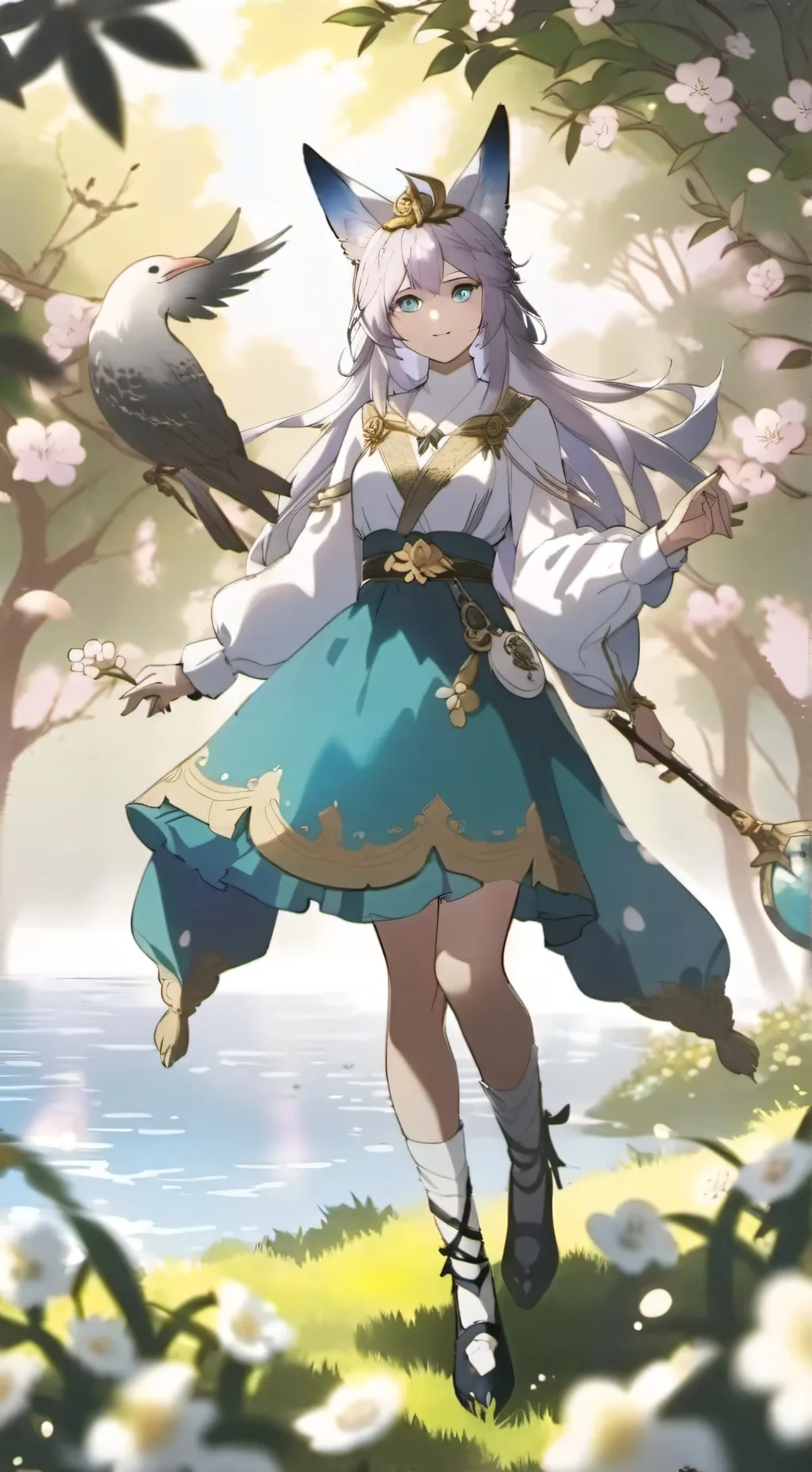 ai character: tu madre y tu amig background