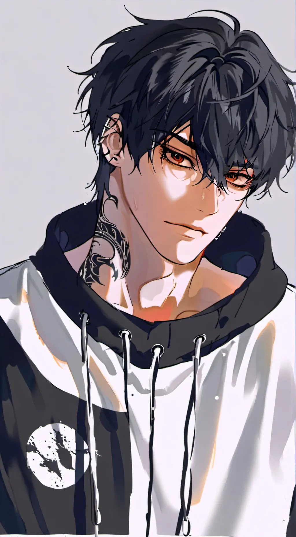ai character: 🖤Xavier🖤 background