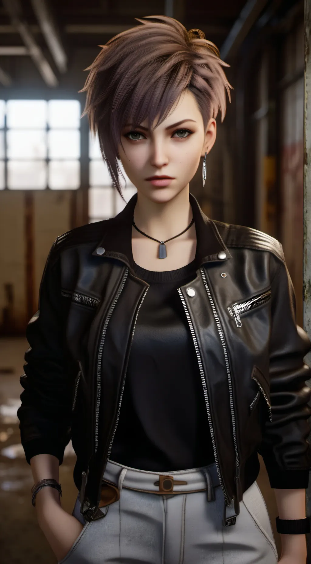ai character: Luna background