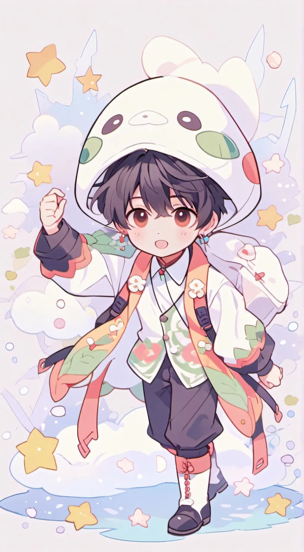 ai character: Enhypen trip! background