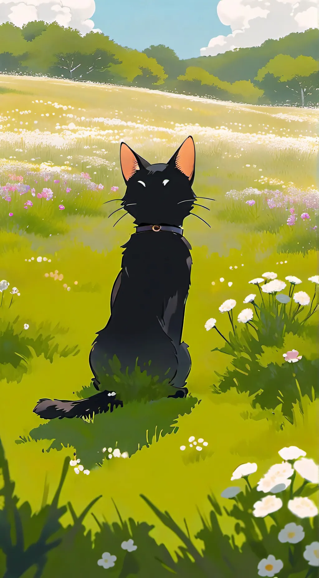 ai character: Bell background