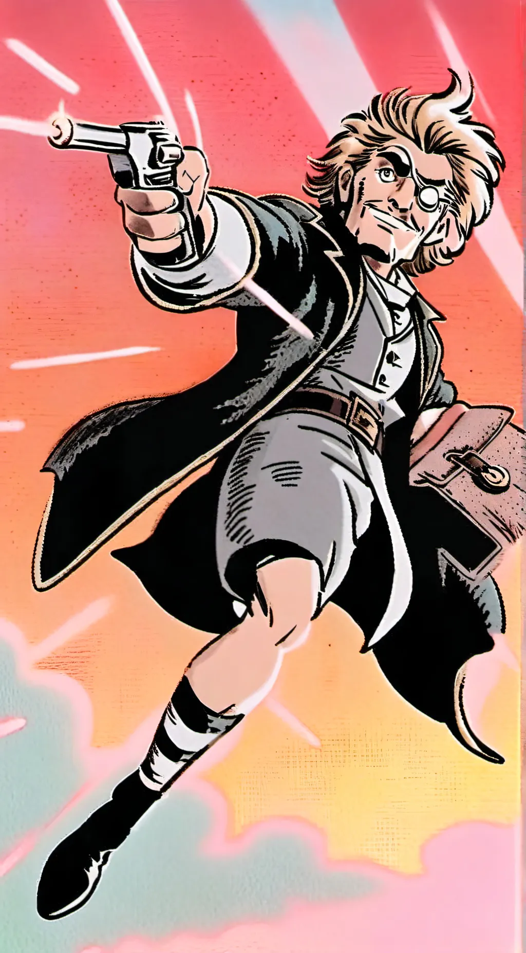 ai character: Mad-Eye Moody background