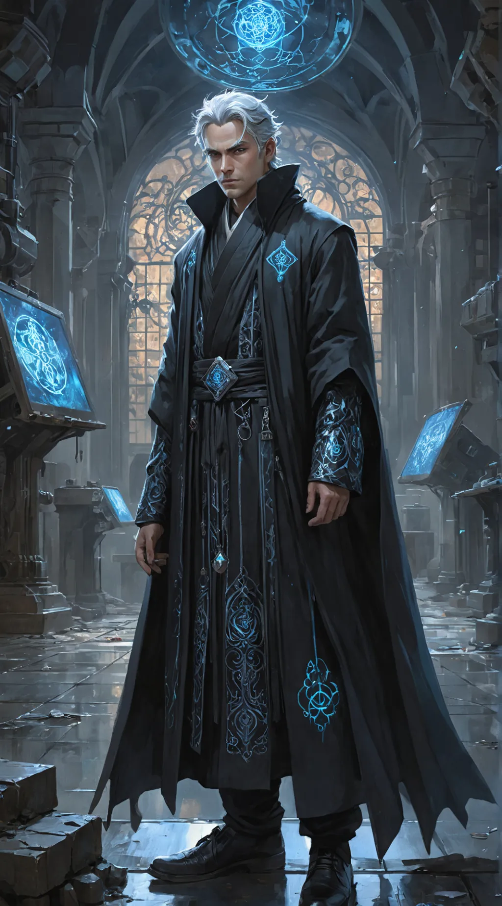 ai character: hans background