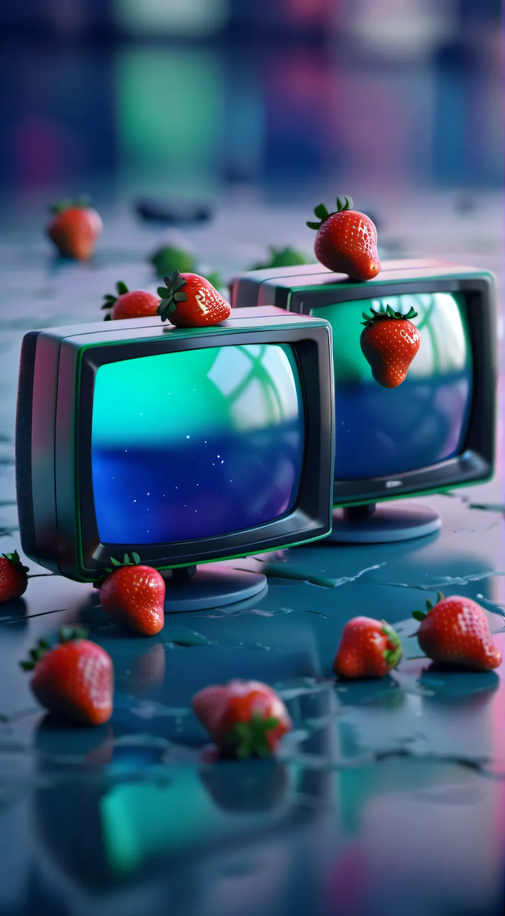 ai character: Berryvison!! background