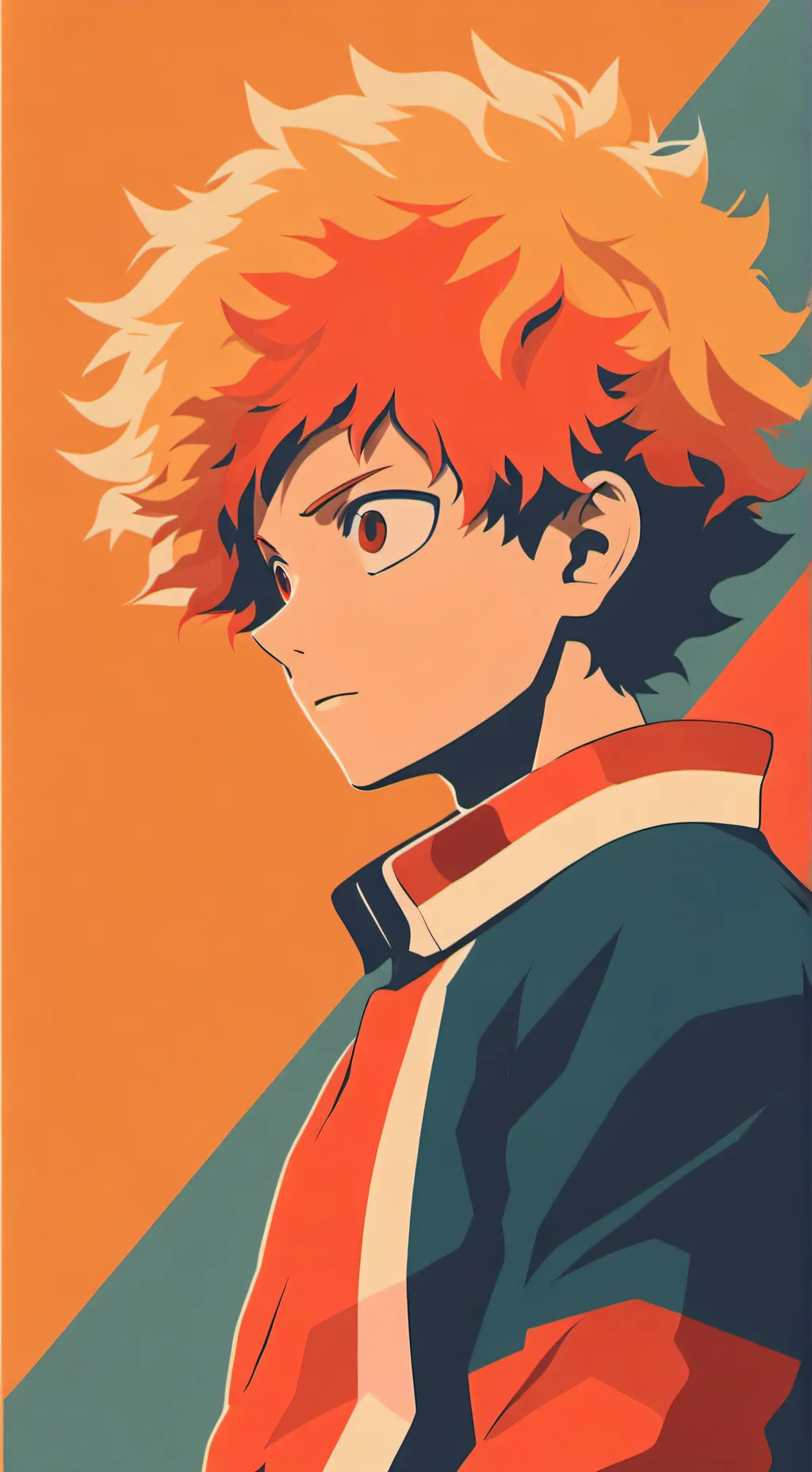ai character: MHA road trip background