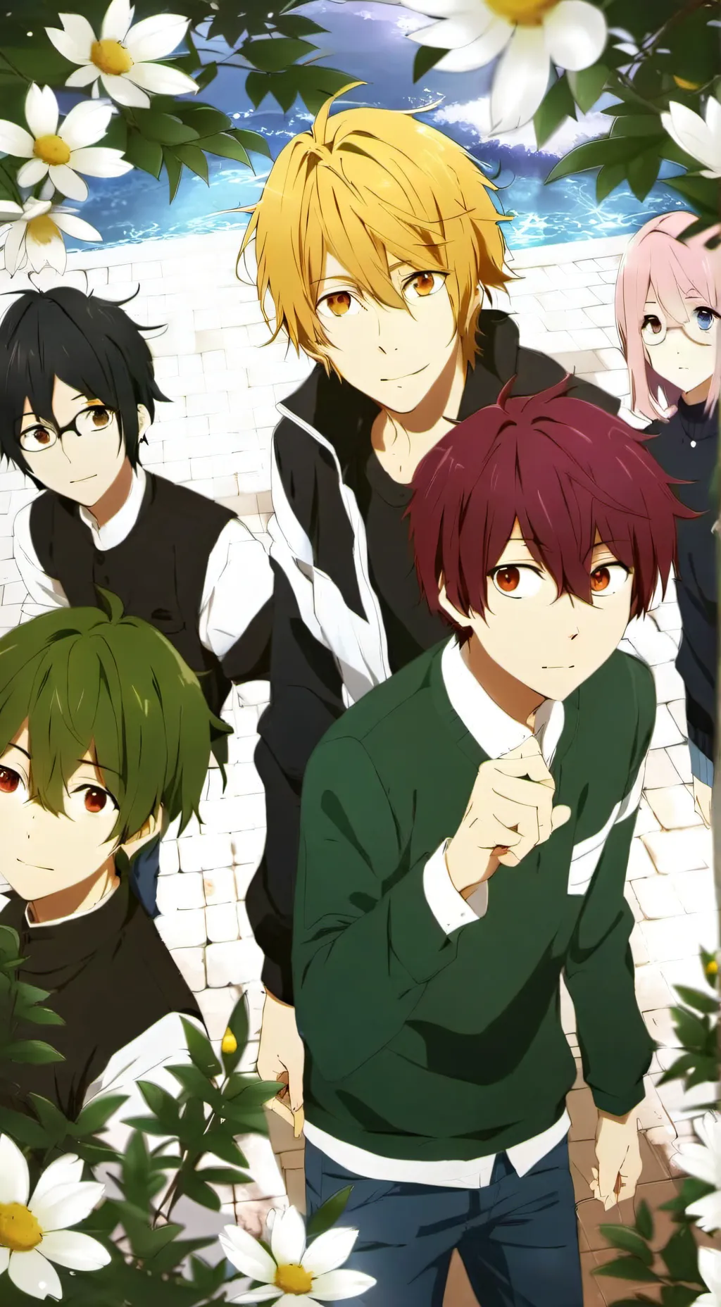 ai character: Mha!!  background