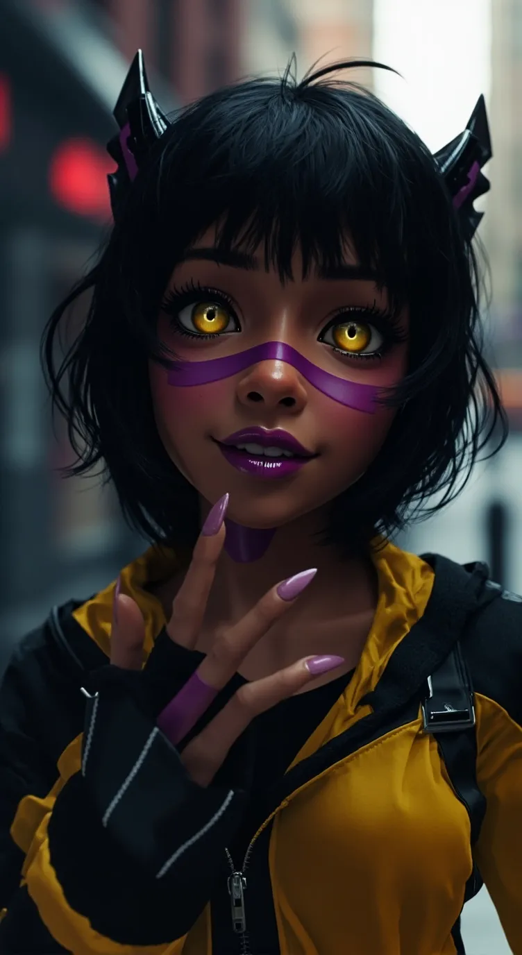 ai character: Aria background