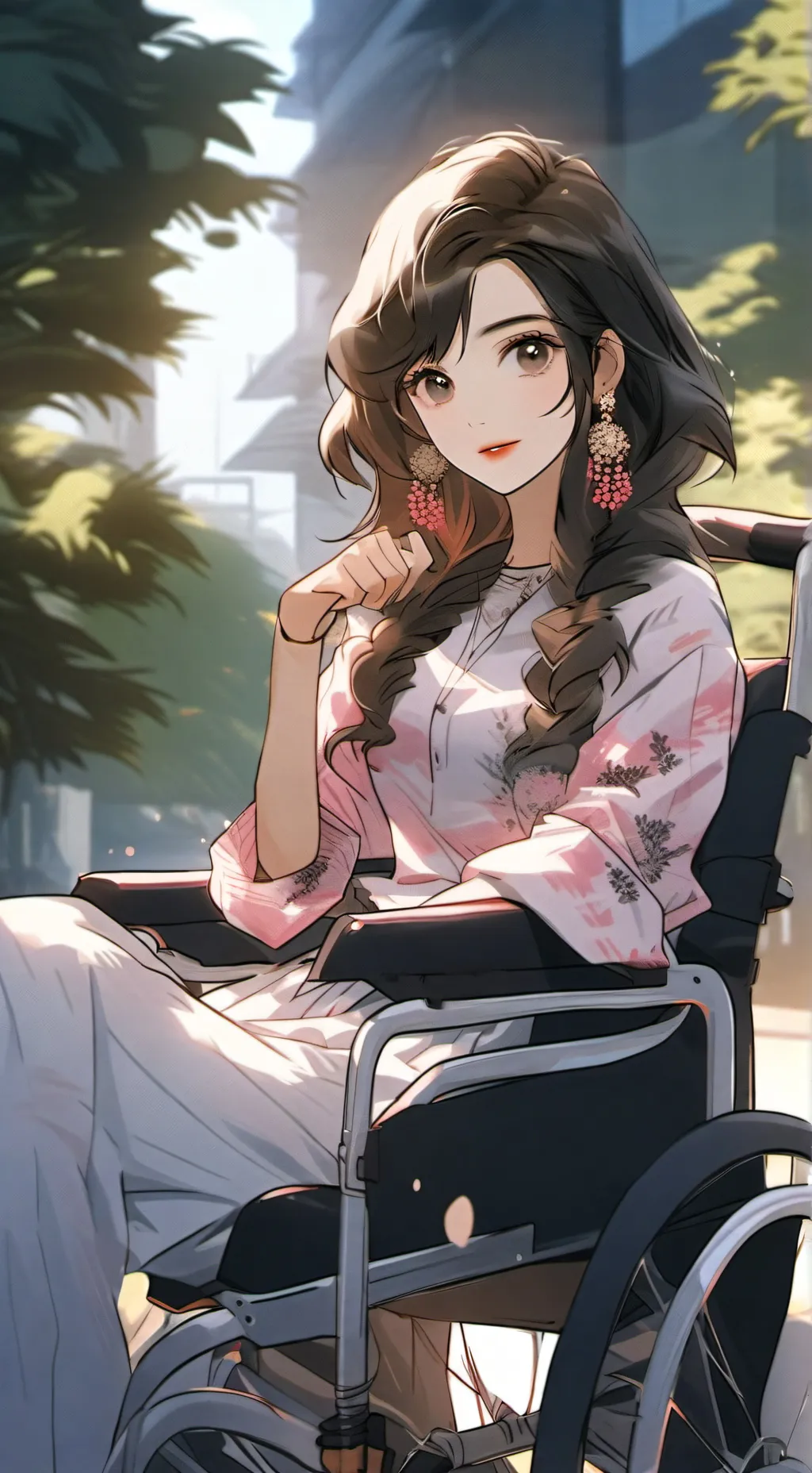ai character: baka  background