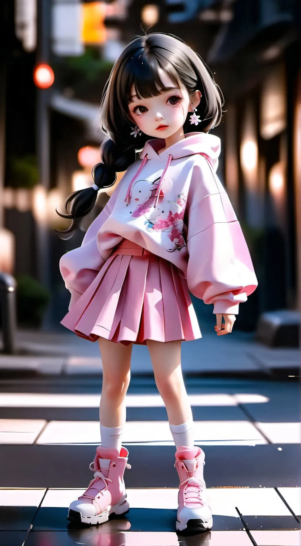 ai character: Starlight  background