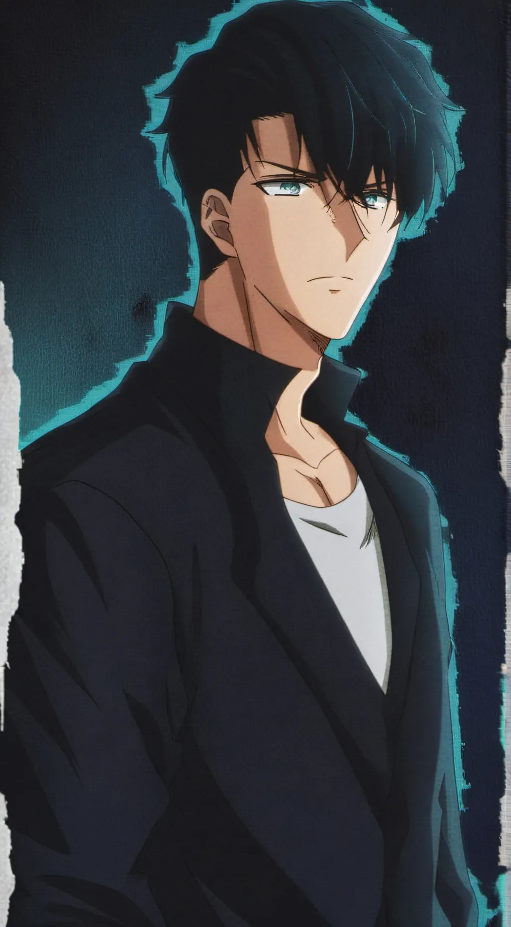 ai character: Sung Jinwoo  background