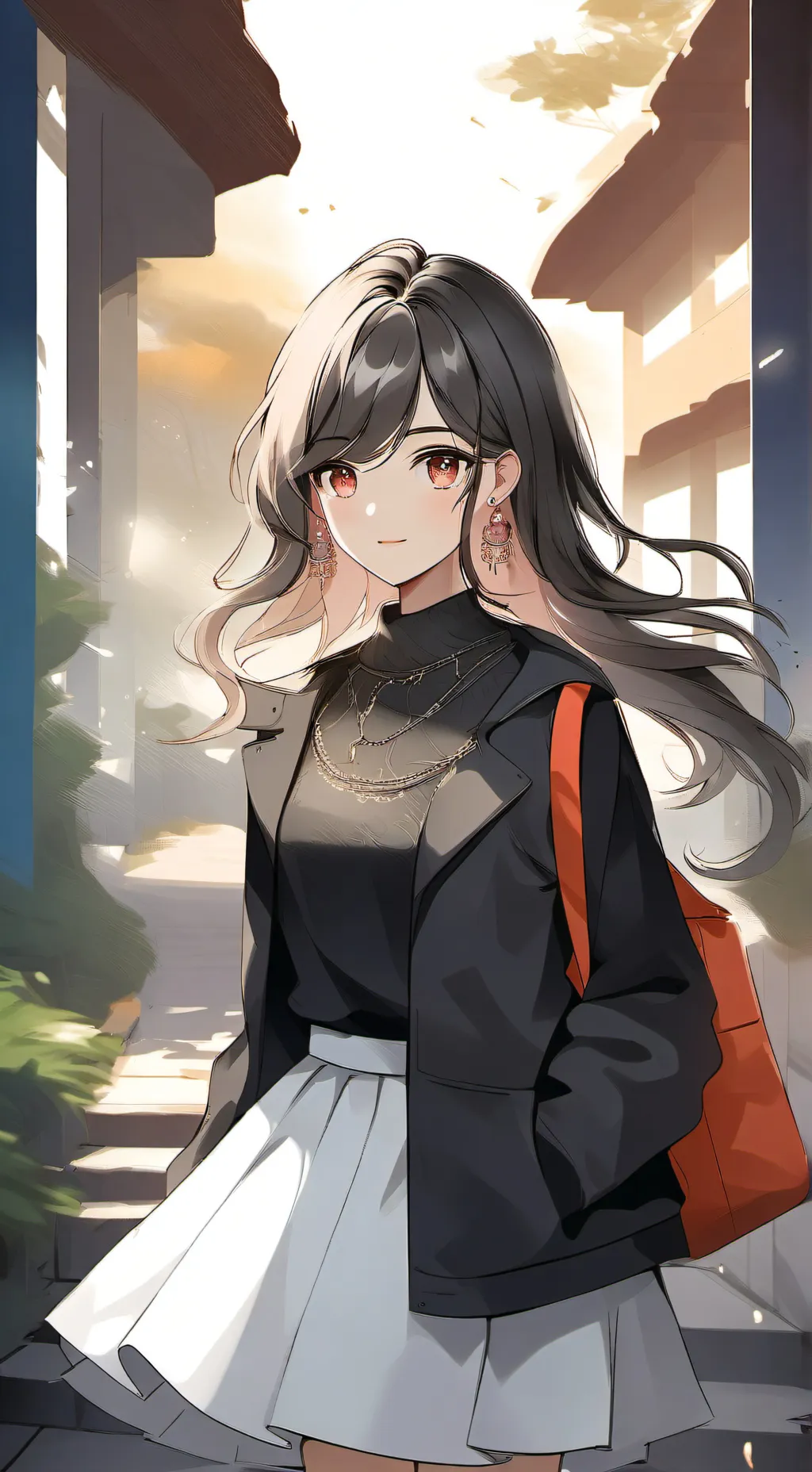 ai character: Coralina background