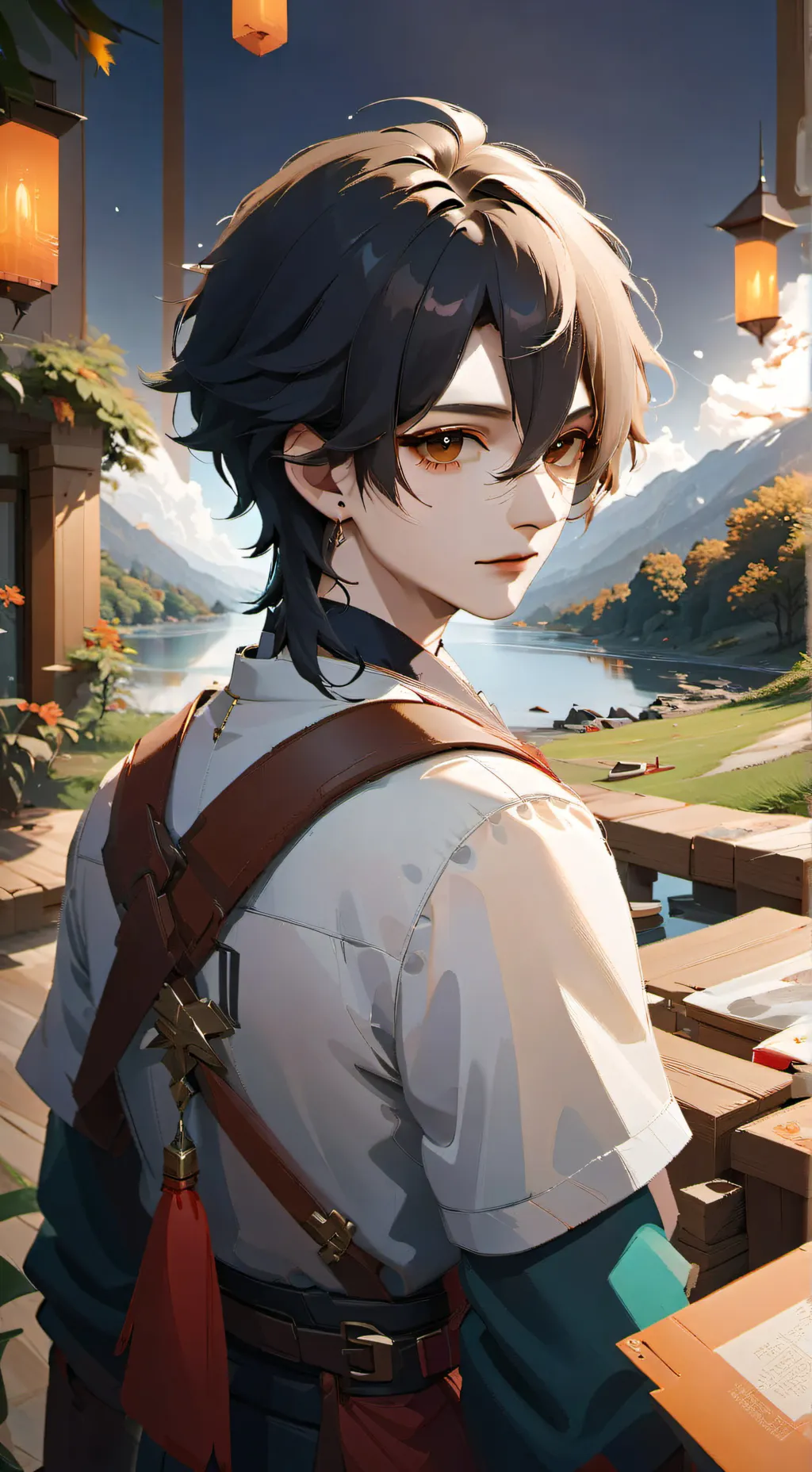 ai character: Trevor  background
