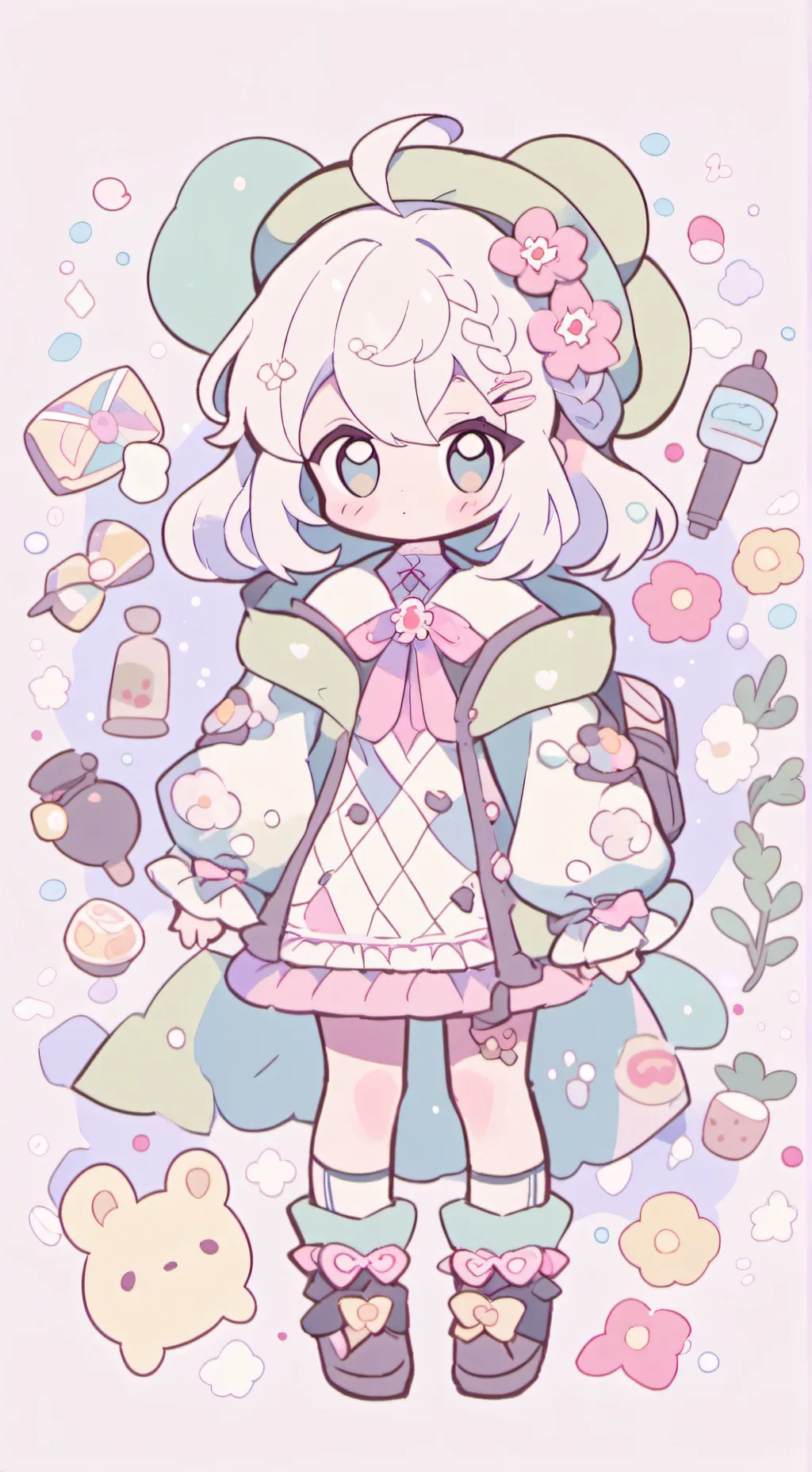 ai character: sprunki background