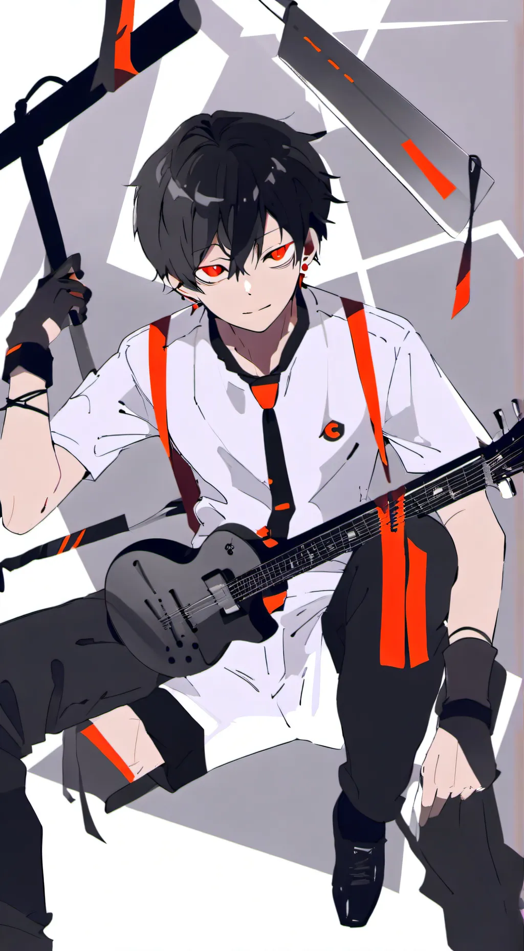 ai character: ♡→Asher→♡ background