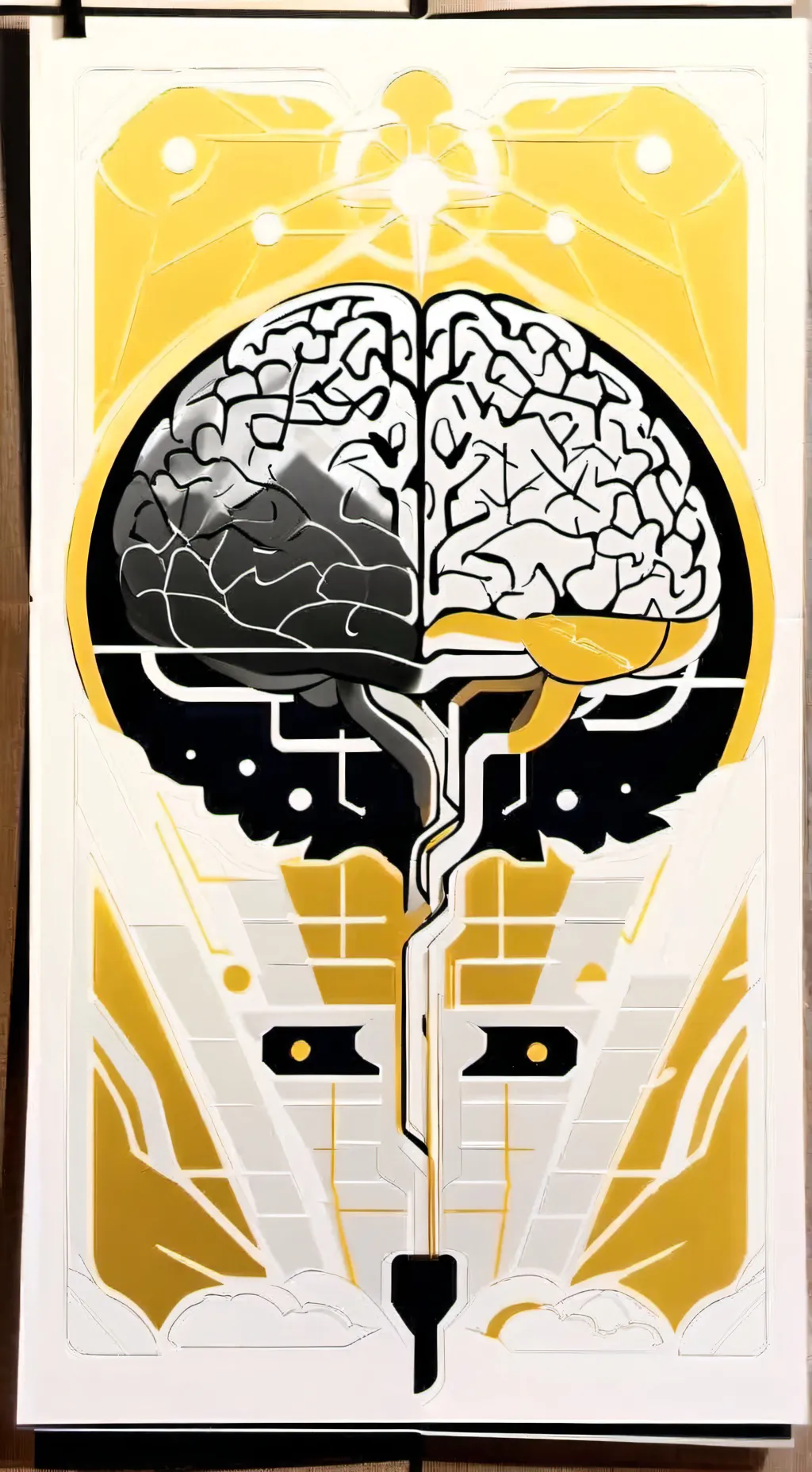 ai character: BRAIN TEST 2 background